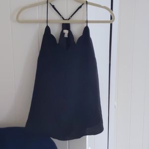j.crew scalloped top
